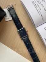 Cartier tank 03F Blue Men's Watch