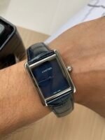 Cartier tank 03F Blue Men's Watch - Image 2