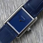 Cartier tank 03F Blue Men's Watch - Image 4