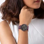 MK Darci gunmetal dial ladies watch… - Image 3
