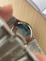 Oliya silver-black quartz watch for men.. - Image 7