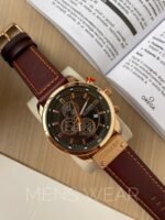 Curren 8380 leather watch for men…