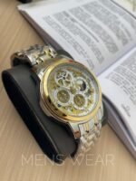 Olevs skeleton quartz men’s watch.. - Image 3